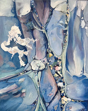 Load image into Gallery viewer, Night Pool II, Oil & Mixed Medium on Canvas SOLD